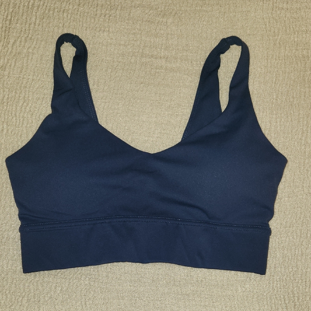 Davvi Blue Sports Bra